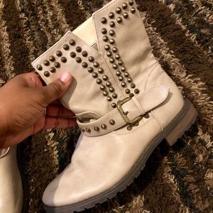 Studded boots